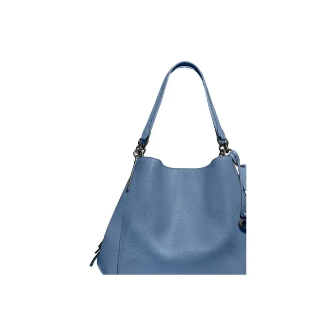 COACH Dalton Cow Leather Handbag Regular Women's Mist-2