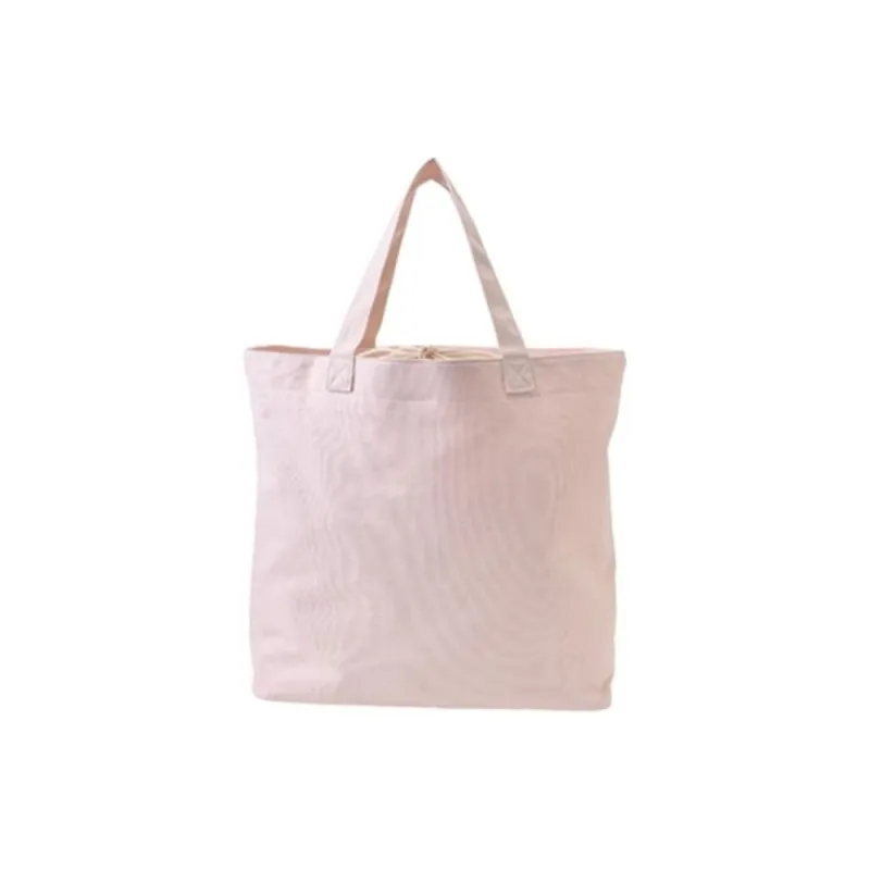 Disney Cotton Tote Bag, Shopping Bag, Handbag Regular Women's Light Pink-1