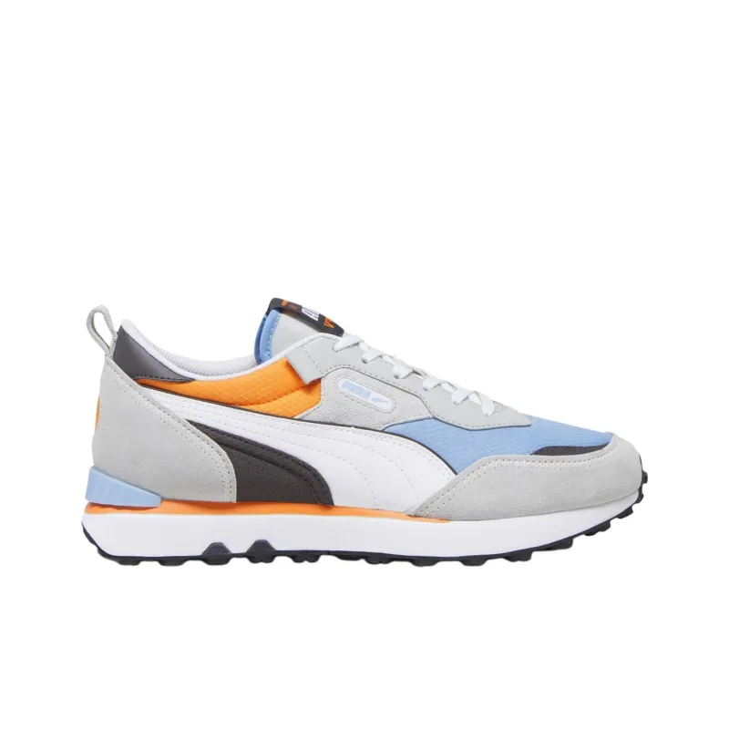 PUMA Rider FV Anti Slip Wear Resistant Low Top Casual Shoes Men's Gray Blue-1