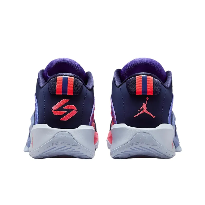 Jordan Luka 3 Cushioning Low-Top Basketball Shoes Men's Purple-4