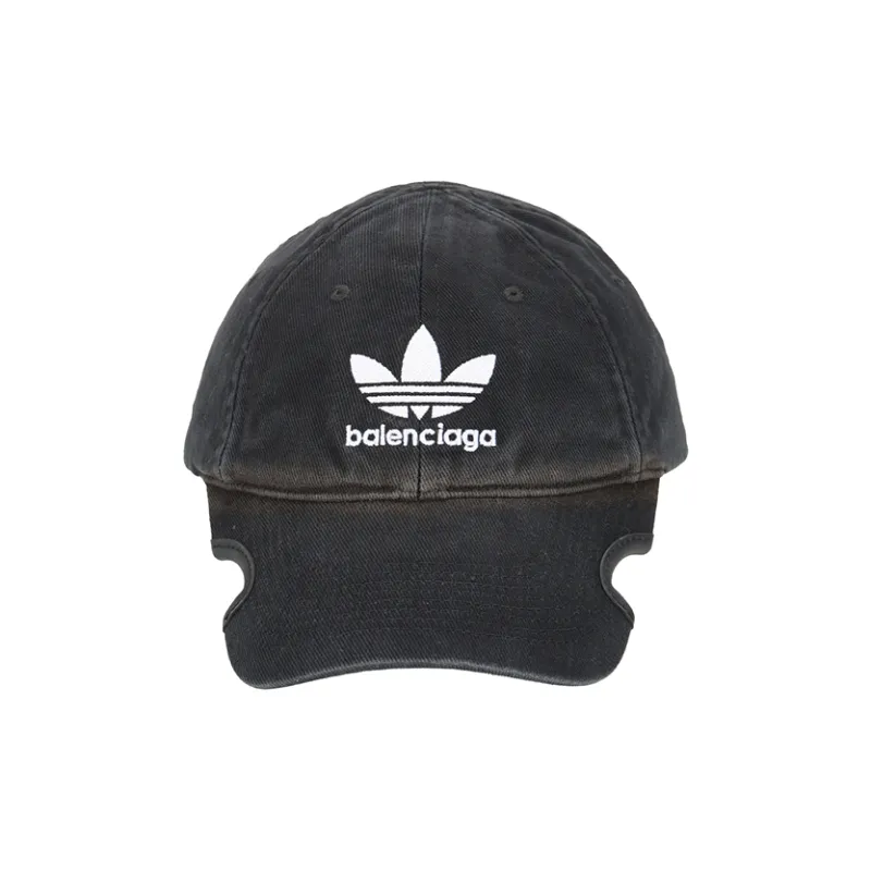 Balenciaga X Adidas Trefoil Balenciaga Logo Cap - POIZON Balenciaga X Adidas Trefoil Balenciaga Logo Cap - POIZON