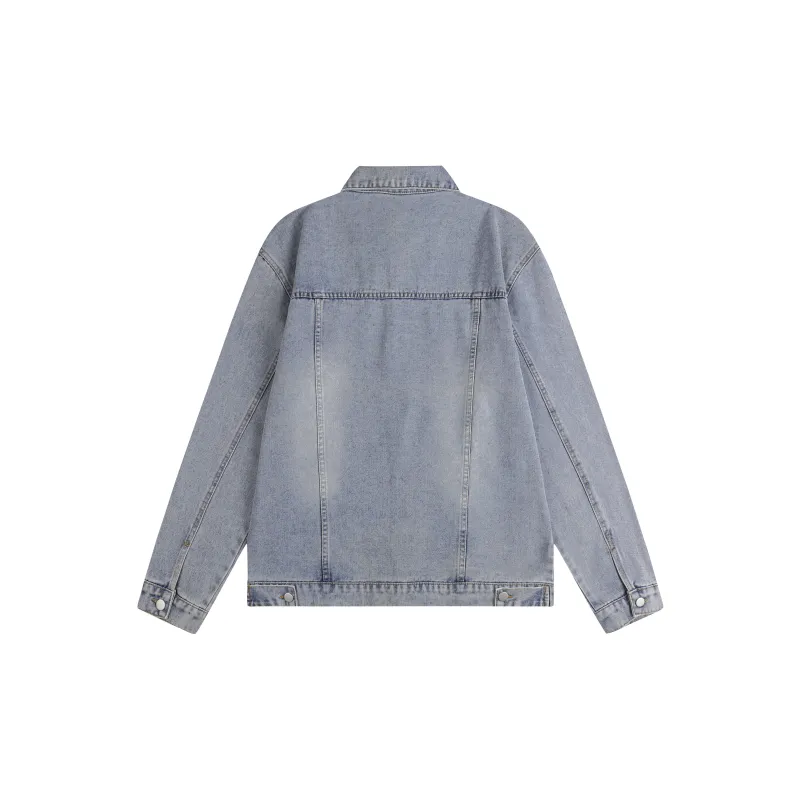 T-IRA Denim Jacket Unisex Purple-1
