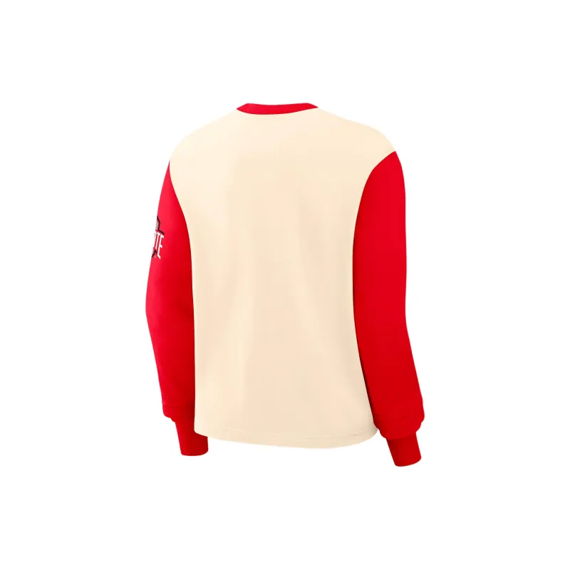 Nike Ohio State Buckeyes Boxy Women's Nike College Long Sleeve T Shirt-1