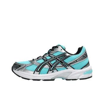 Asics Gel 1130 Slip Resistant And Breathable Low Top Casual Running Shoes Unisex Silver Green