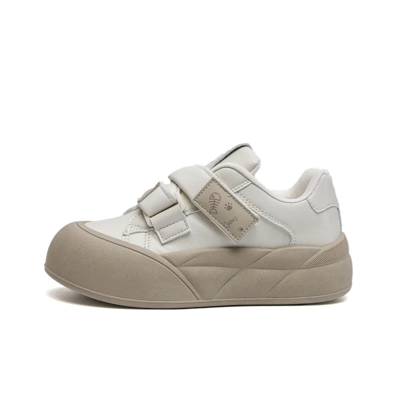 TUOPIN Anti-Slip Wear-Resistant Low-Top Skateboard Shoes Women's-0