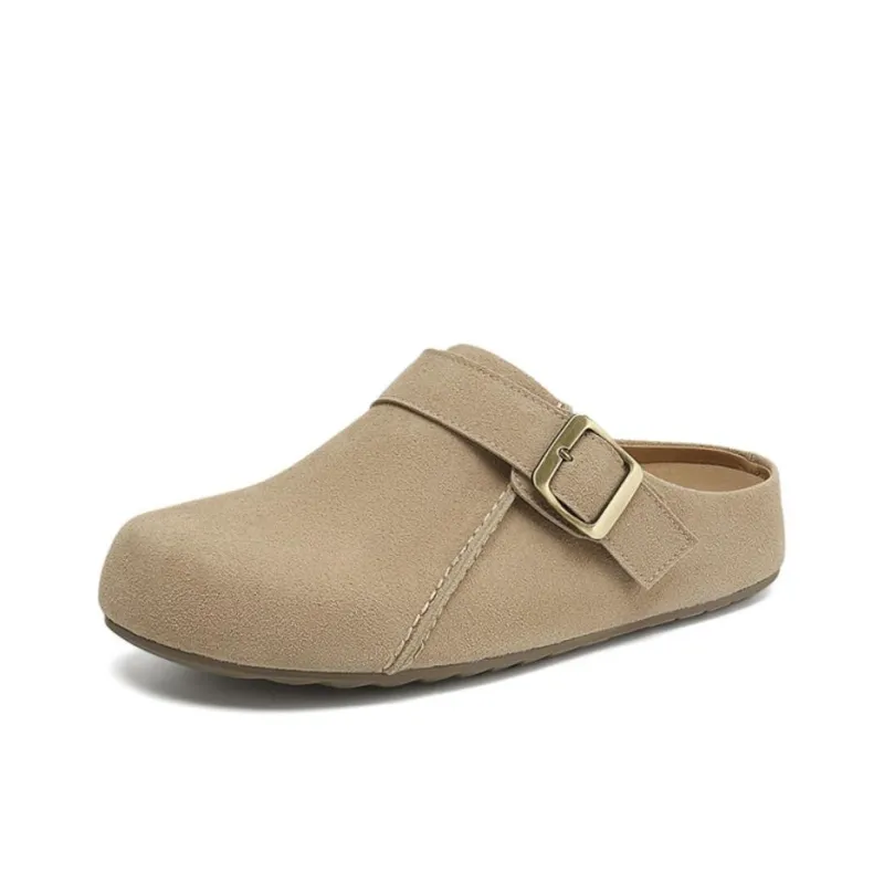 DAPHNE Abrasion-Resistant Slip-Resistant Wrap-toe Slippers Women's-5