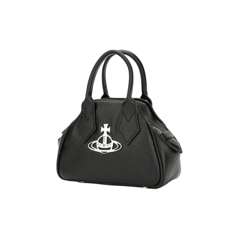 Vivienne Westwood PU Shoulder Bag Crossbody Bag Handbag Small Size Women's Black-1