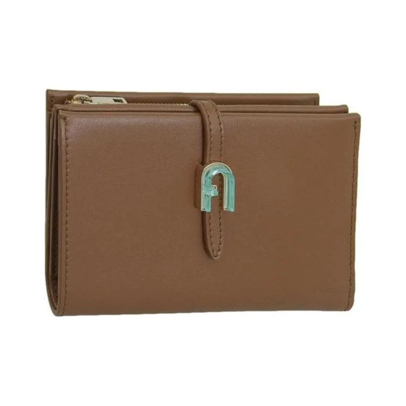Furla Leather Wallet Women's Brown-1