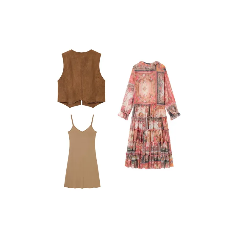 GULIANFEI Skirt Set Women's Image Color-1