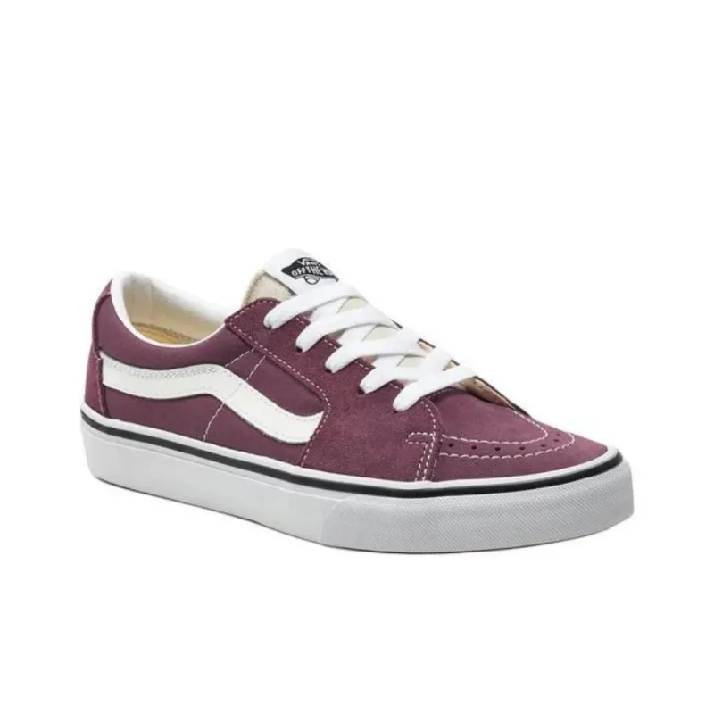 Vans SK8 Durable Breathable Low-Top Skateboard Shoes Women's Purple-1