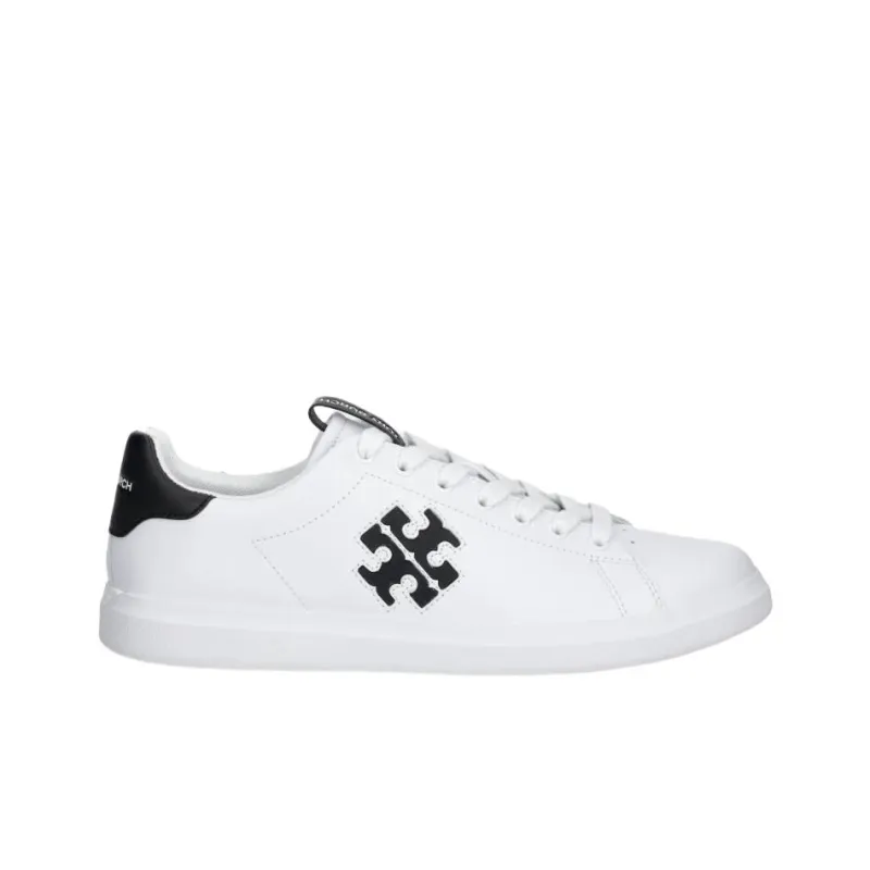 TORY BURCH Howell Court Low Top Skateboard Shoes Women's White-1