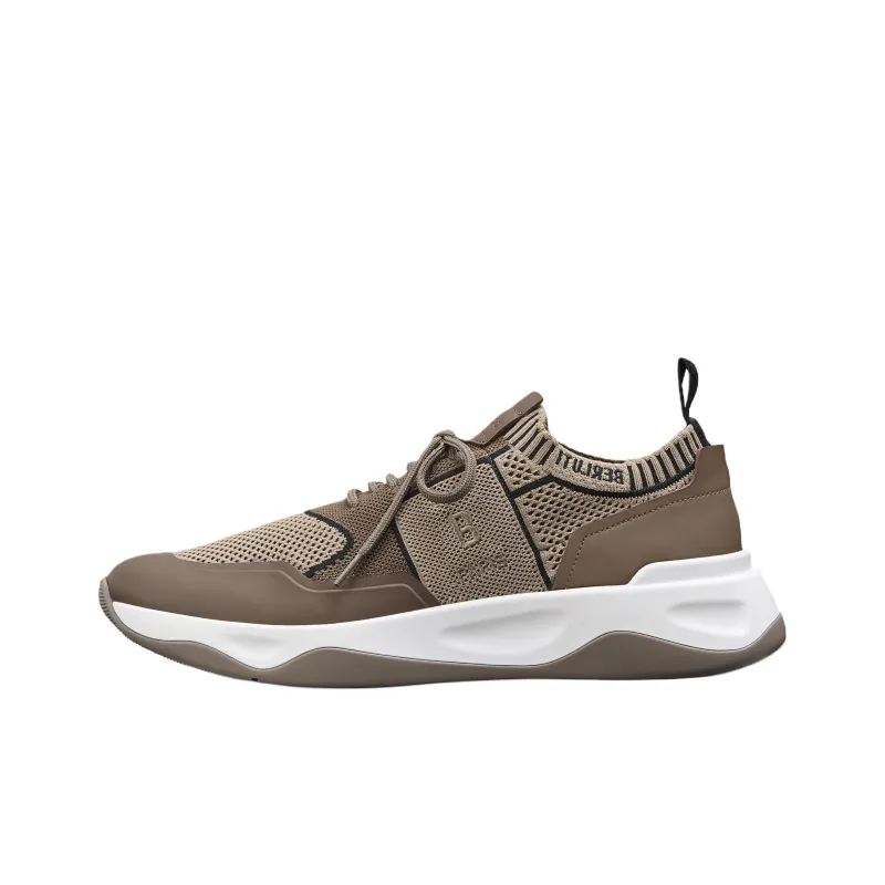 BERLUTI Shadow Low Top Casual Shoes Men's Brown-0