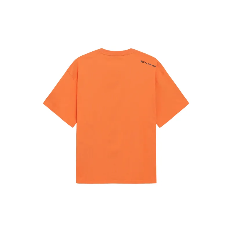 HOTPLANET T Shirt Unisex White Orange-8