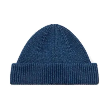 ARKET Cotton Beanies Men's Blue