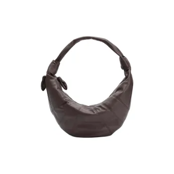 Lemaire Sheepskin Goat Horn Bag Handbag Shoulder Bag Women's Brown
