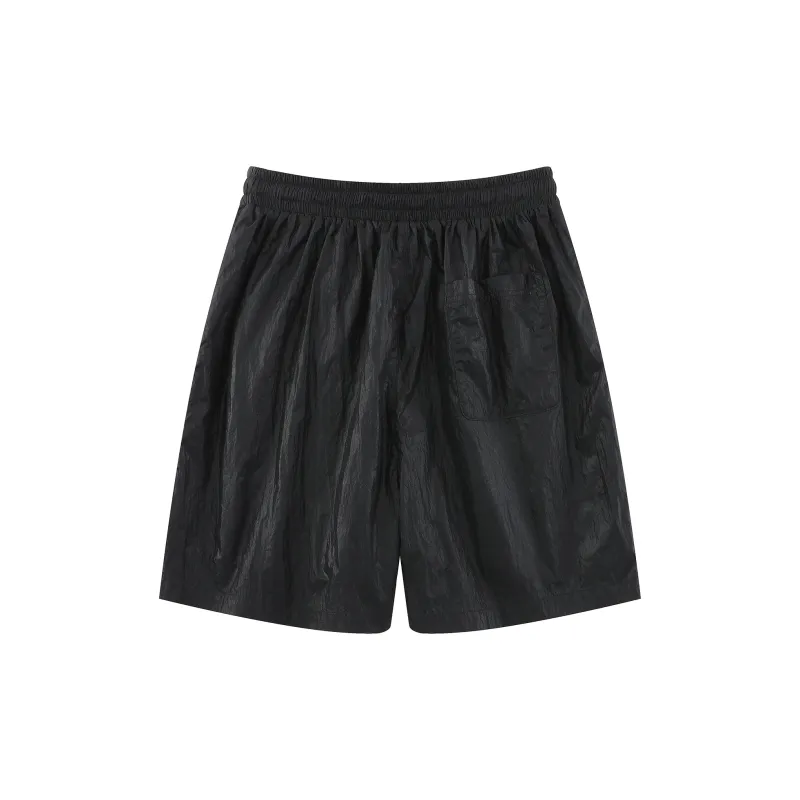 GOLFCROSS Casual Shorts Unisex Black-1