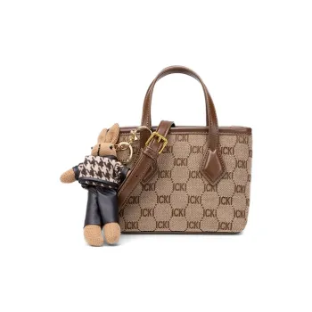 CLEVER& KETCH PU Handbags Shoulder Bag Crossbody Bag Small Size Women's Coffee