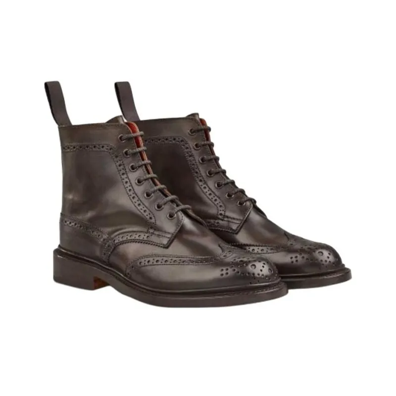 Tricker's Stephy Ankle Boots Women's Dark Brown-2