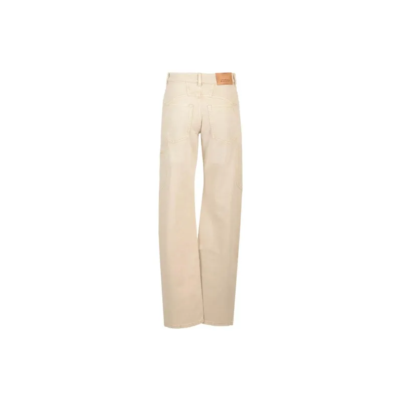 ISABEL MARANT ETOILE Beryl Panelled Jeans-1