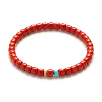Xifeng Building Southern Red Agate Bracelets Unisex