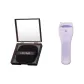 3D Cute Paw Eyelash Curler (White Rattan Purple)+100 Pcs Oil Absorbing Paper