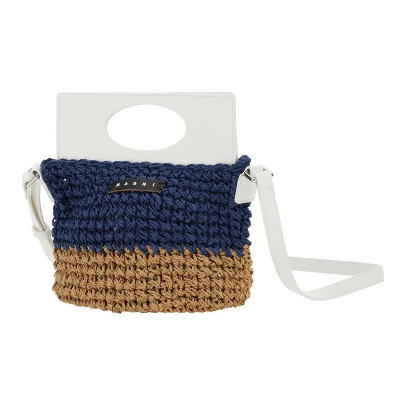 MARNI Logo Plaque Tote Bag-1