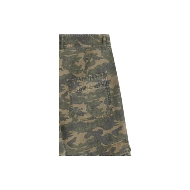 WE11DONE Cargo Shorts Men Camouflage-5