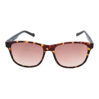 Adidas Acetate Irregular Shape Sunglasses Men's Tortoiseshell