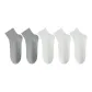 5 Pack Crew (2 Pack Gray+3 Pack White)