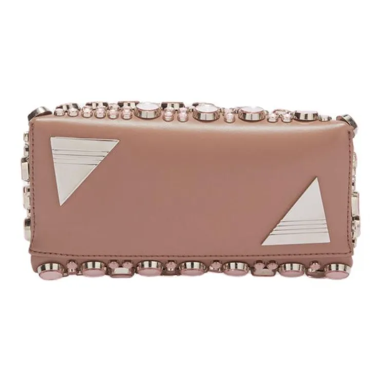 The Attico Midnight Mini Clutch Bag-2