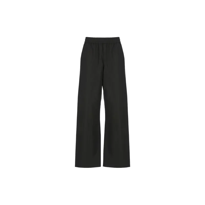 Golden Goose Knitted Sports Pants Men's Black-0