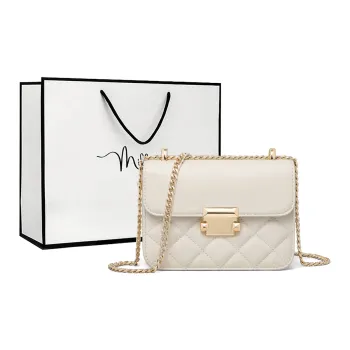 MILLIE'S Cow Leather Underarm Shoulder Bag Regular Women's Ecru