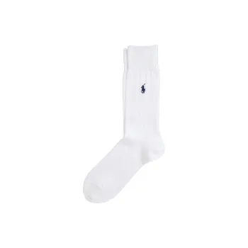 Polo Ralph Lauren Knee-High Socks Men's 1 Pack White