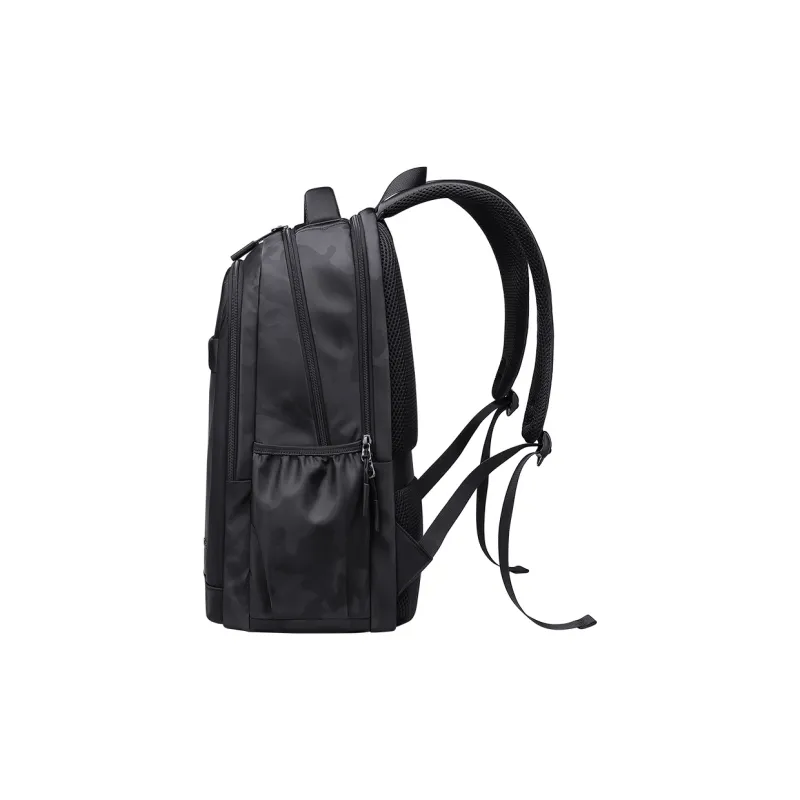 V.NINE Fabric Backpack Regular Men's Camouflage Black-3