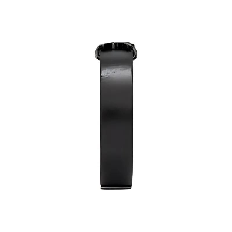 SAINT LAURENT Leather Metal Calfskin Bracelets Men's Black-3