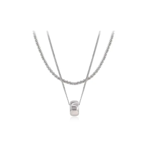 J&KINGLAY Titanium Steel Necklaces Unisex
