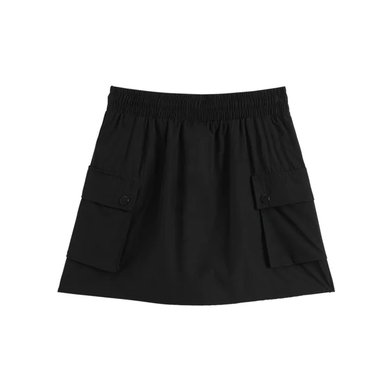 ADOONGA Cargo Shorts Women's Black-0