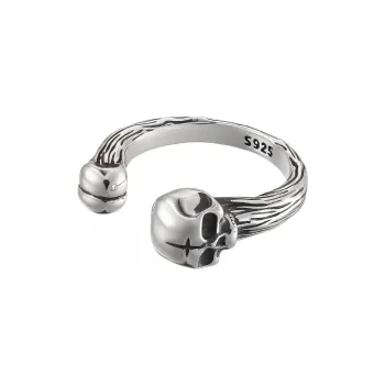 ROCK&RIDE 925 Sterling Silver Clip On Earrings Unisex