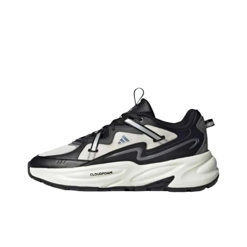 Adidas OZWAVE SURGE 2.0 Abrasion Resistant Low Top Chunky Sneakers Unisex Gray-0