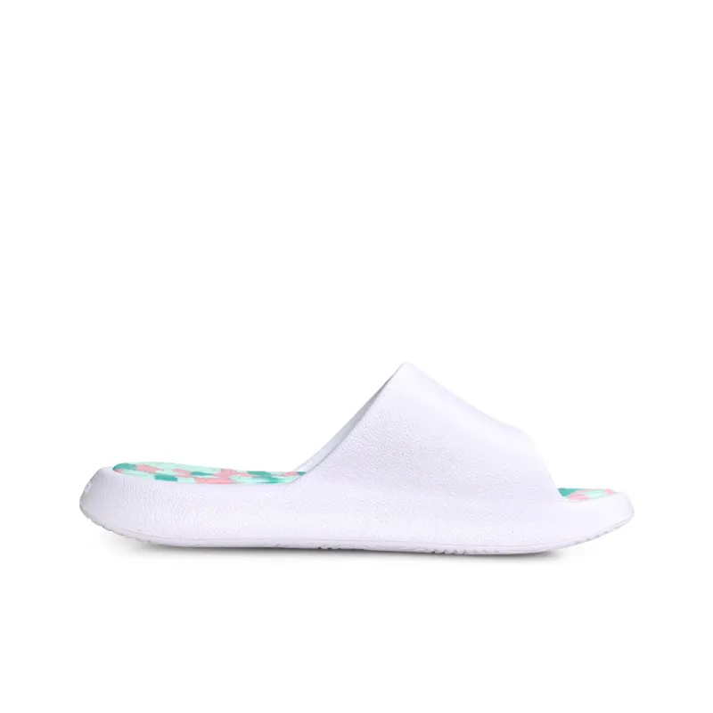 PEAK State Pole Slip-Resistant Abrasion-Resistant Cushioning Slide Slippers Unisex White Pink Green-1
