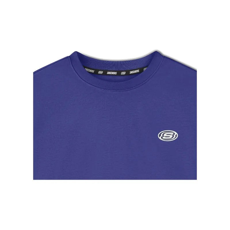 Skechers Sports Life Collection T-Shirt Unisex Captain Purple-2