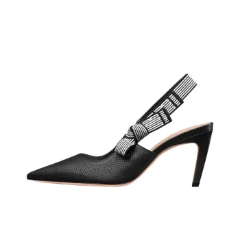 DIOR Toujours Slim Heel High Heels 8cm Women's Black
