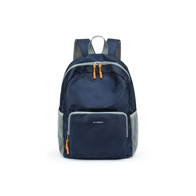 RED DRAGONFLY Fabric Backpack Regular Unisex Blue-0