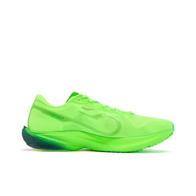 QIAODAN Feiteng 2 PRO Running Shoes Men Low Top Shiny Green/Glazed Green-1