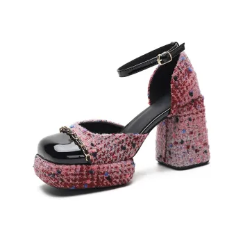 MCKP Chunky Heel High Heels Women's