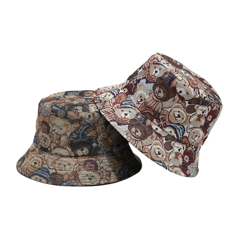 CARTELO Polyester Bucket Hats Unisex-1