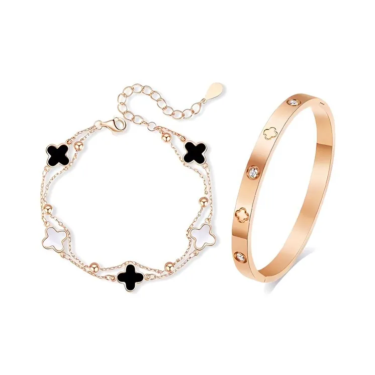 JOLLY NOTE Everyday Versatile Good Luck Bracelets Women's-5