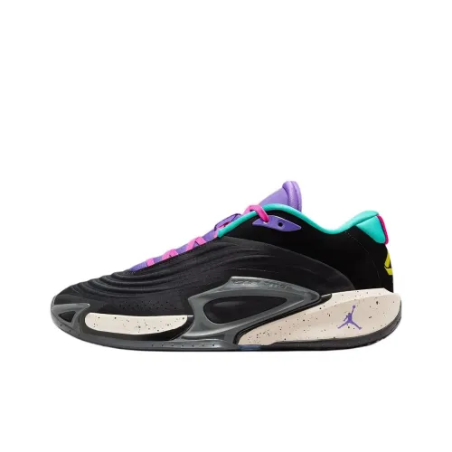 Jordan Luka 3 Anti Slip Wear Resistant Low Top Basketball Shoes Men's Black