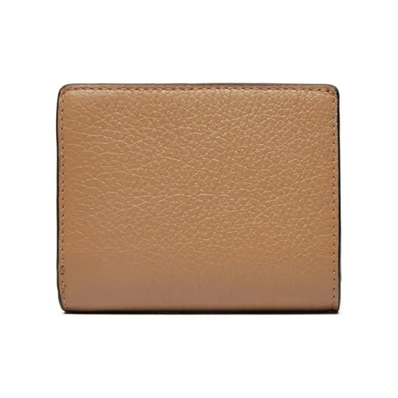 Furla Grain Leather Wallet Women's Beige-1
