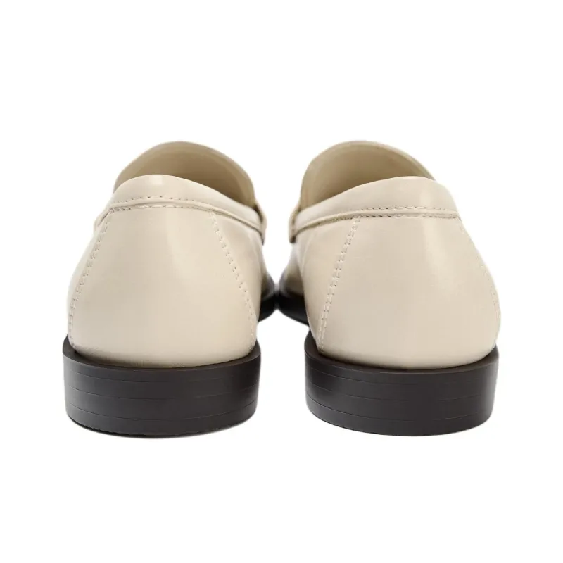 ZARA Loafers 2.5cm Women's White-4